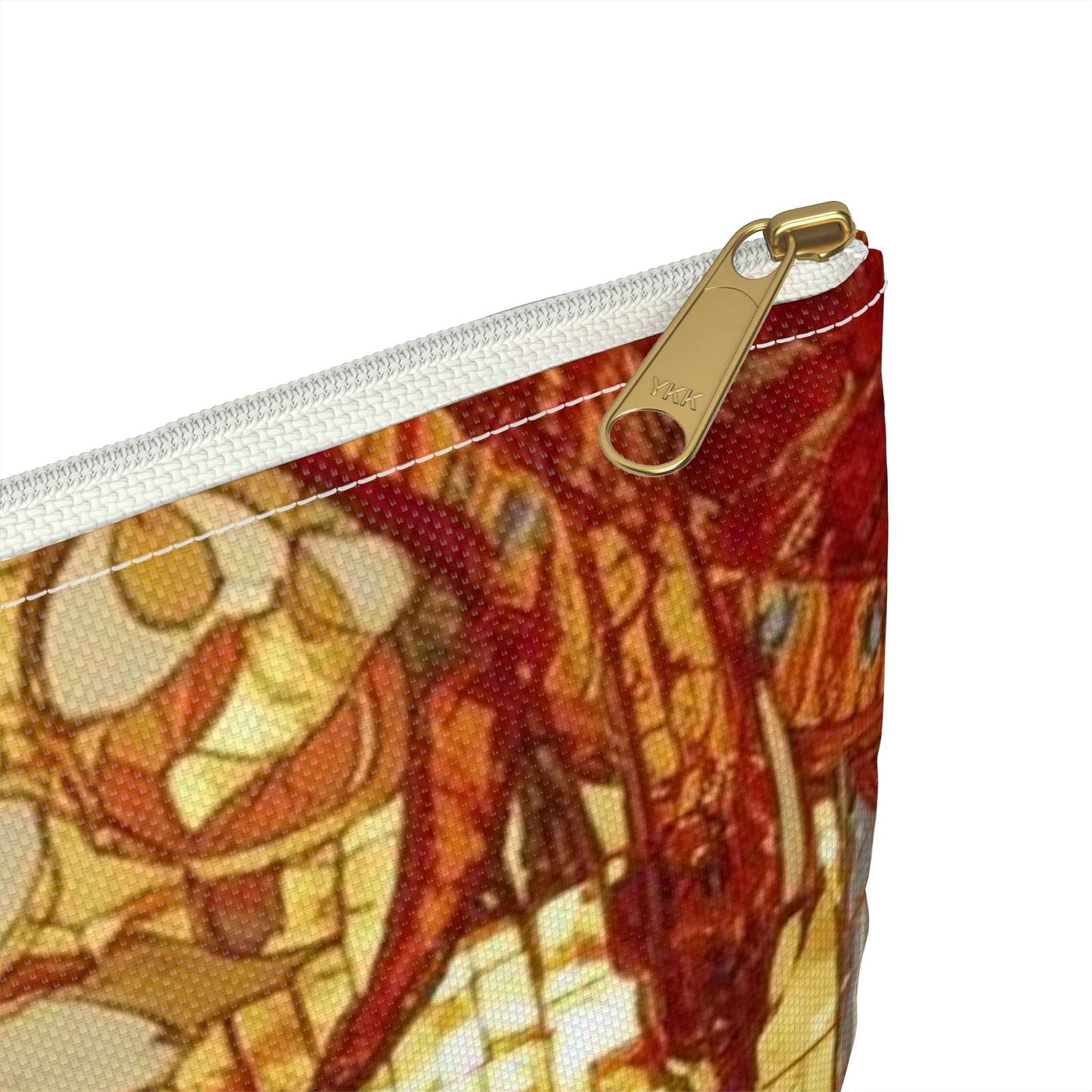 Bohemian Floral Accessory Pouch – Perfect for Travel and Organizing