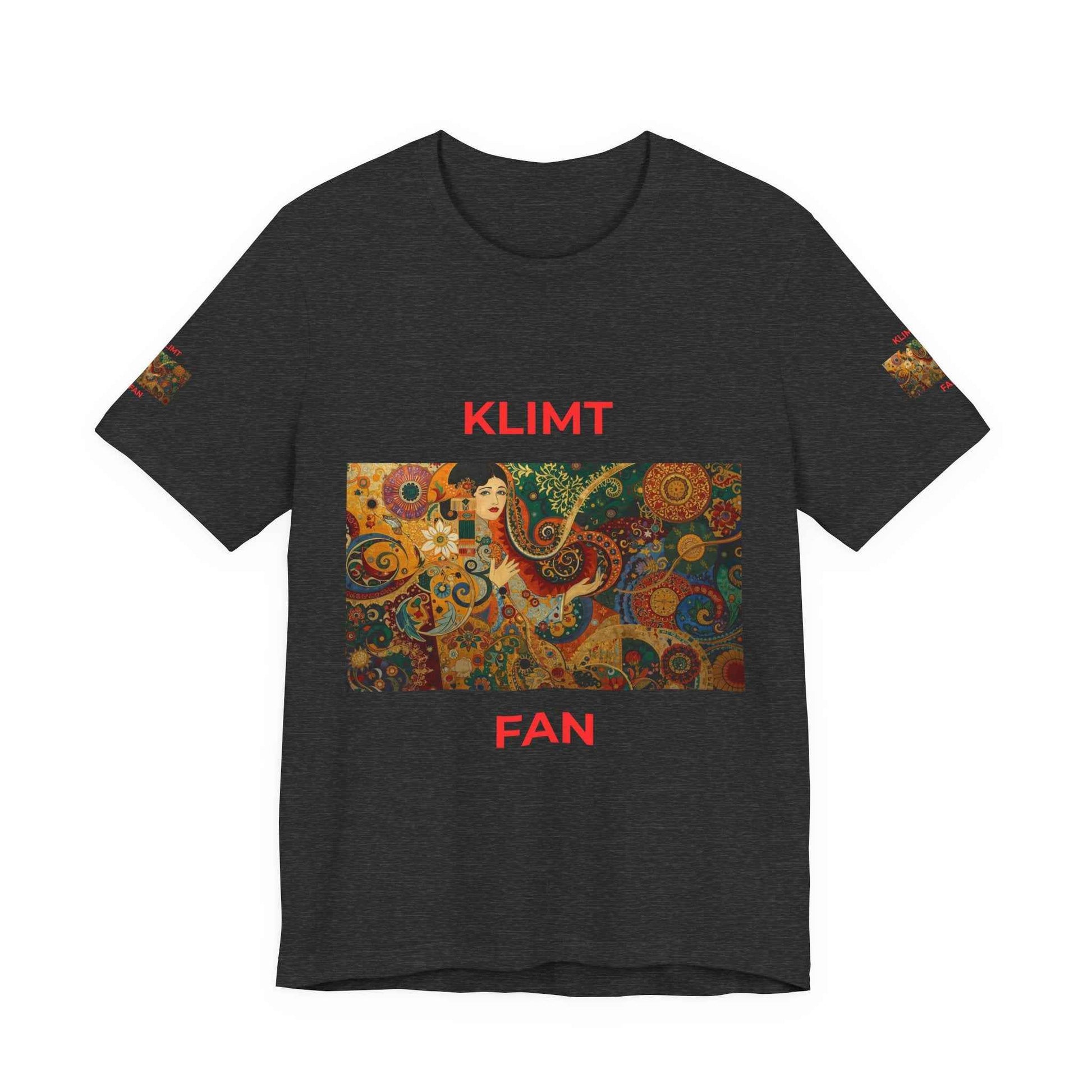 Klimt Fan Art Tee Gustav Klimt Graphic T Shirt Art Print