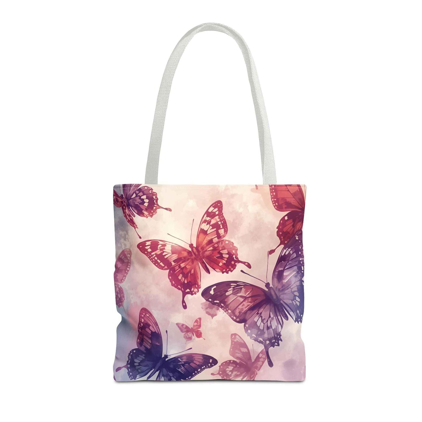 Butterfly Pattern Tote Bag - Stylish Eco-Friendly Canvas Bag