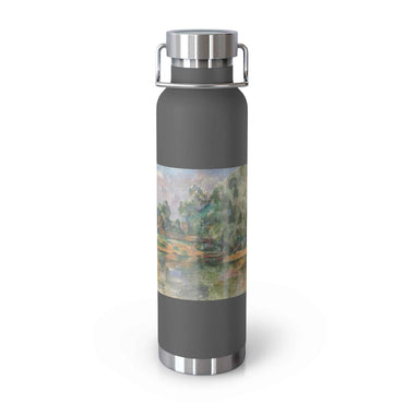 Artistic Copper Water Bottle - Vacuum Insulated for Outdoor Gifting - Rosetta Creative Boutique