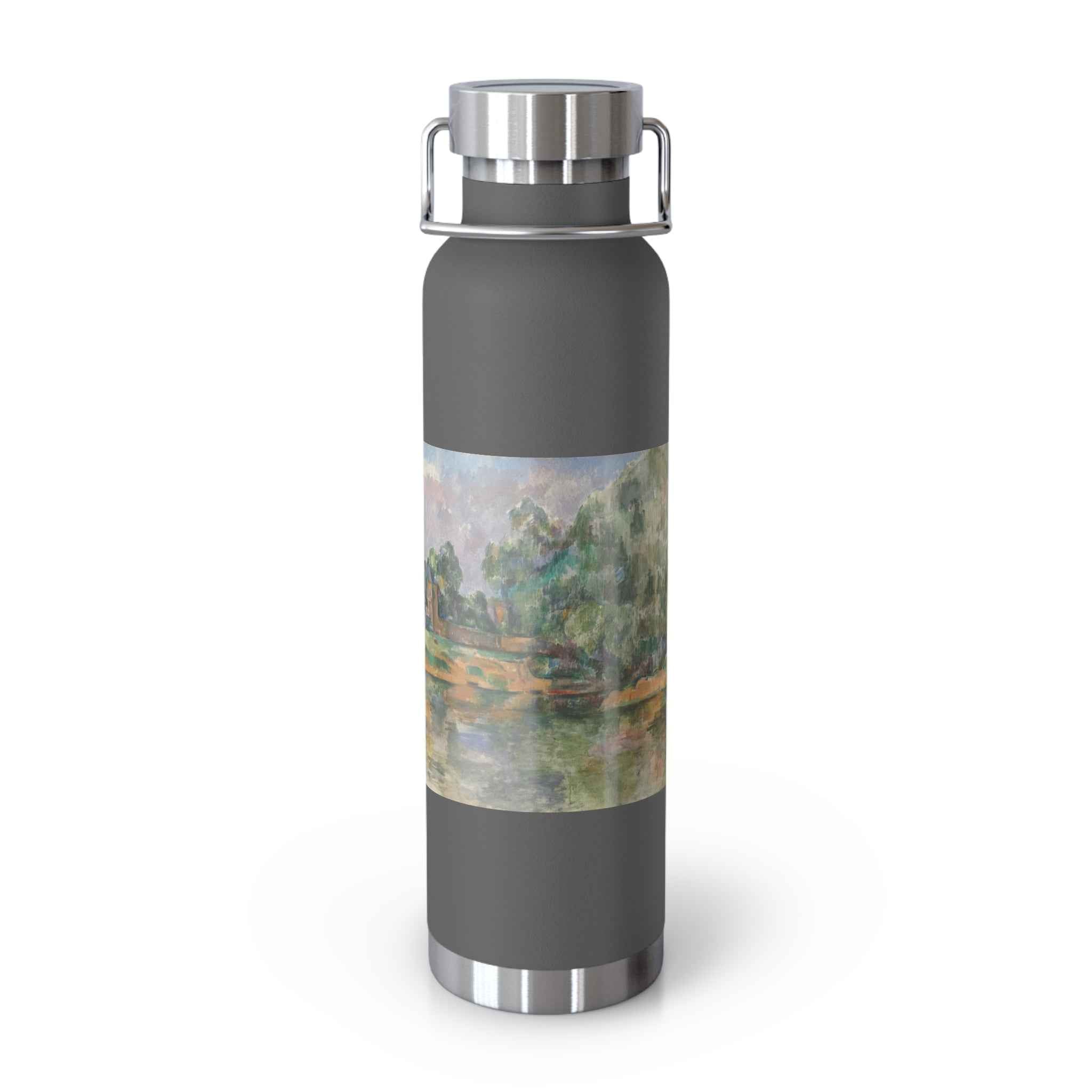 Artistic Copper Water Bottle - Vacuum Insulated for Outdoor Gifting - Rosetta Creative Boutique