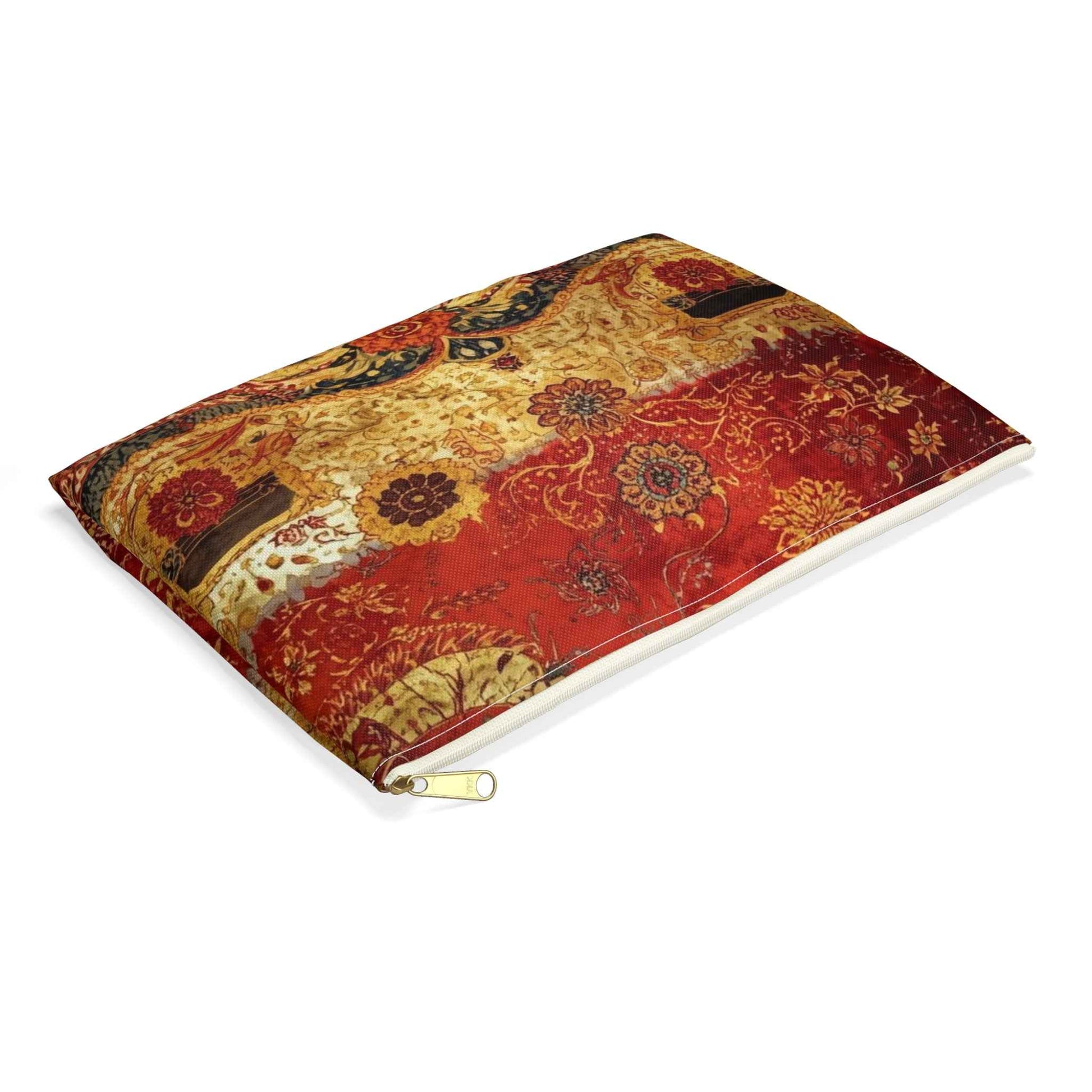 Elegant Floral Accessory Pouch for Stylish Organization