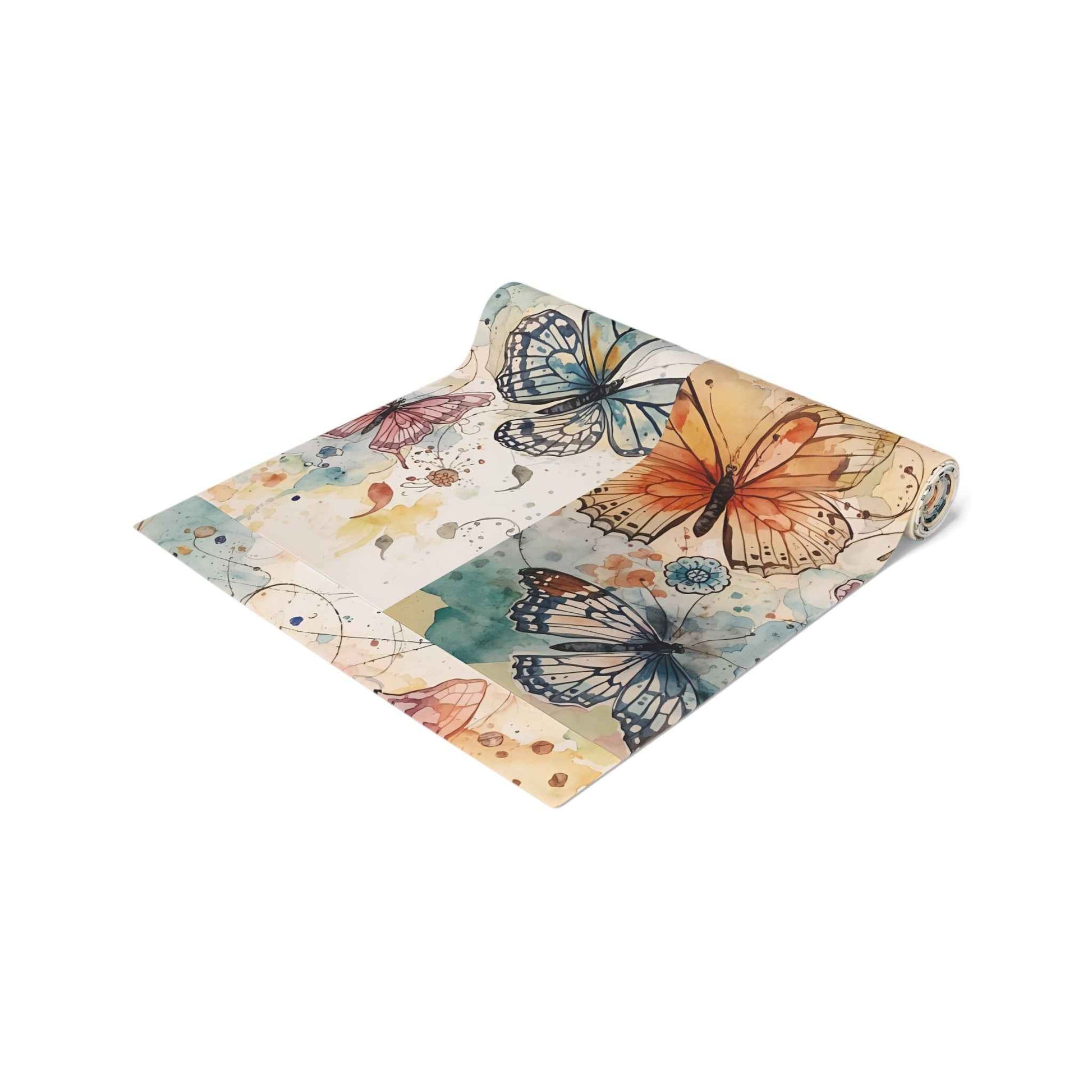 Elegant Butterfly Table Runner for Seasonal Decor