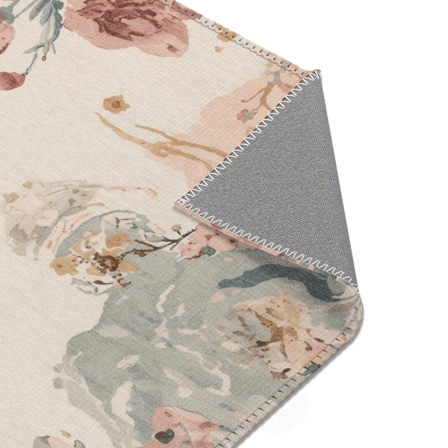 Floral Boho Area Rug for Living Room Home Decor Soft Comfort - Rosetta Creative Boutique