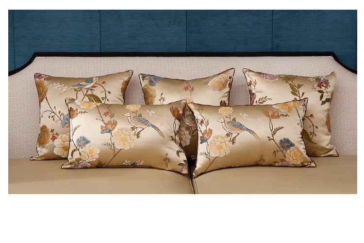 Chinese Embroidery Precision Jacquard Pillowcase