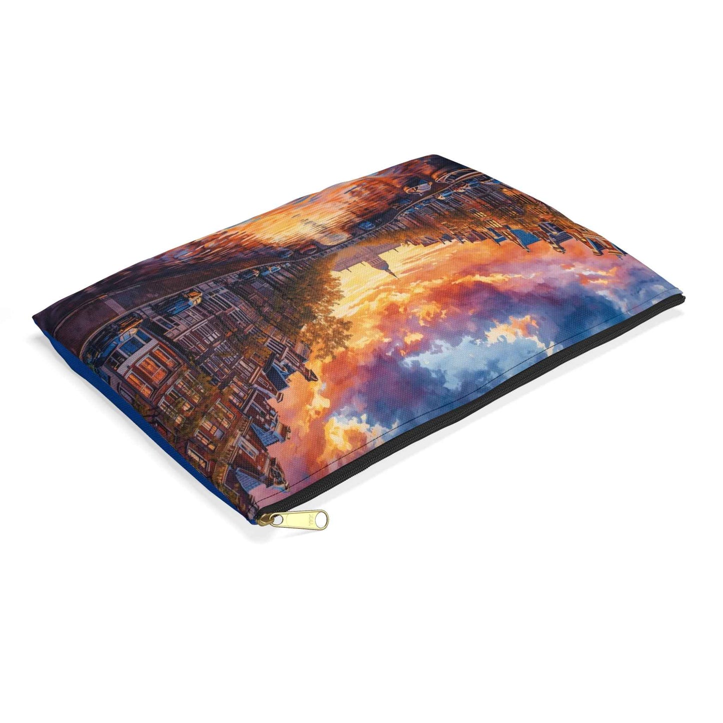 Scenic Amsterdam Accessory Pouch - Stylish Organizing Bag for Travel & Everyday Use