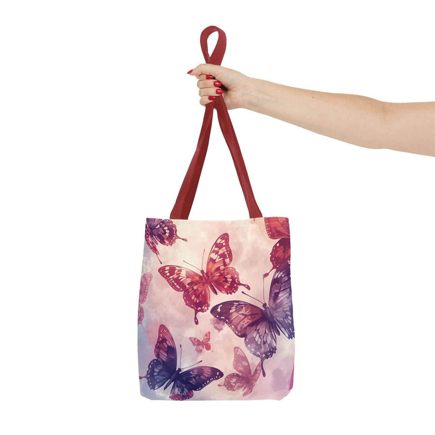 Butterfly Pattern Tote Bag - Stylish Eco-Friendly Canvas Bag