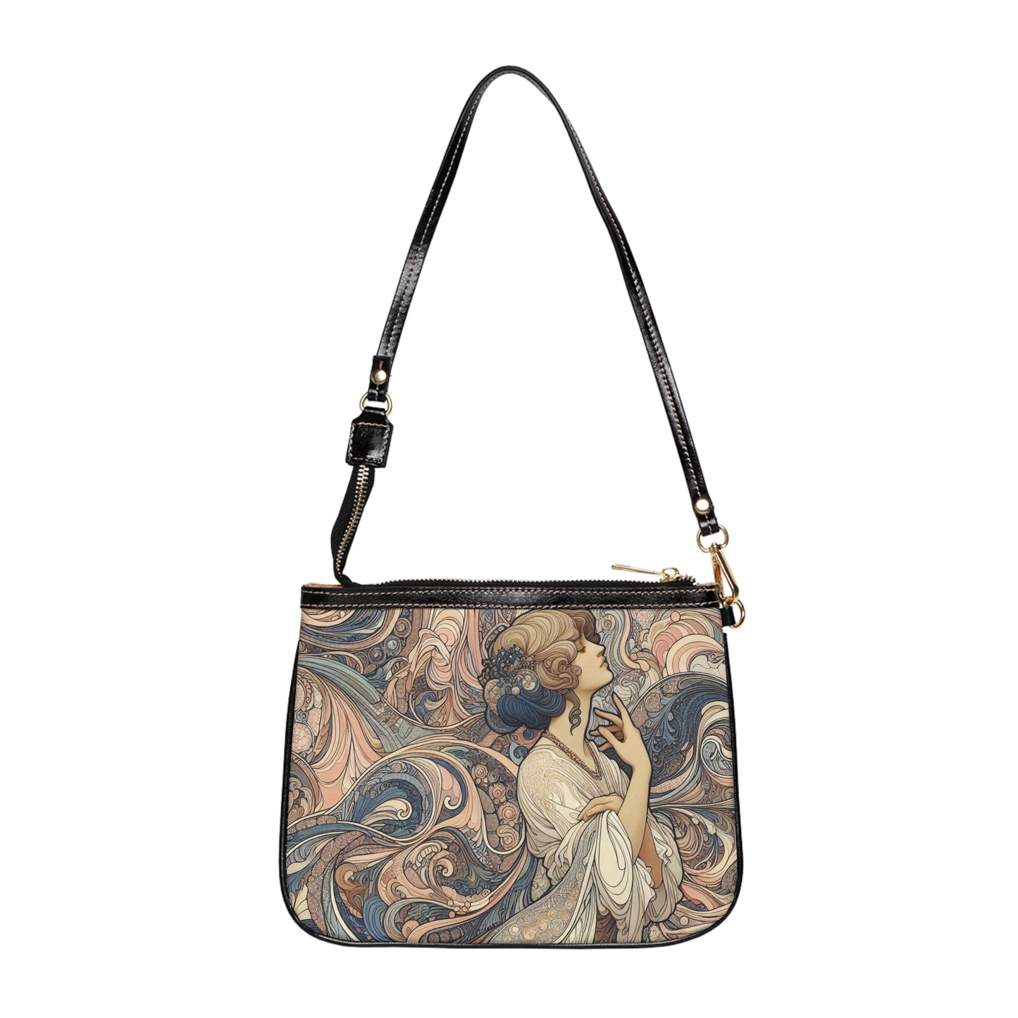 Artistic Small Shoulder Bag, Vintage Style Purse, Boho Crossbody Bag, Perfect for Casual Outings, Elegant Gift Idea