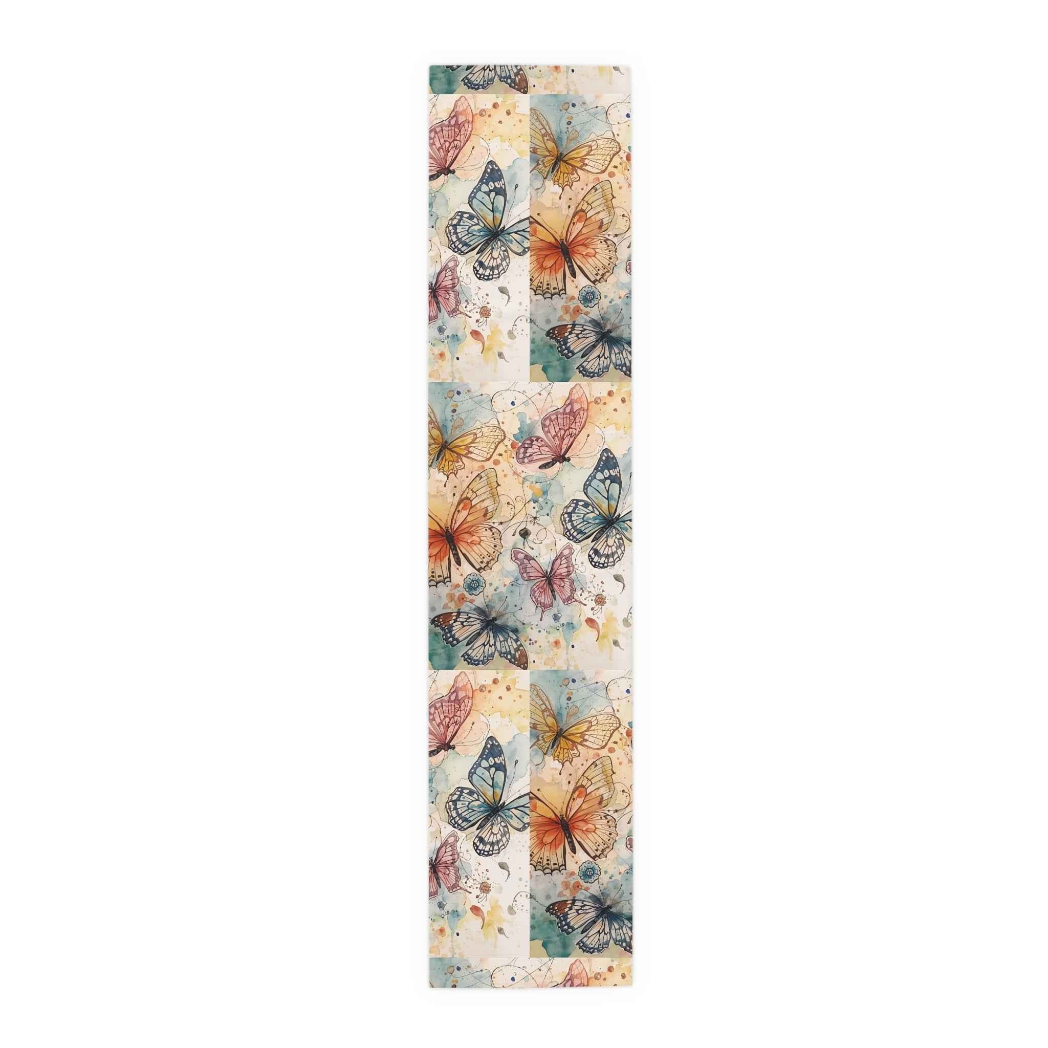 Elegant Butterfly Table Runner for Seasonal Decor