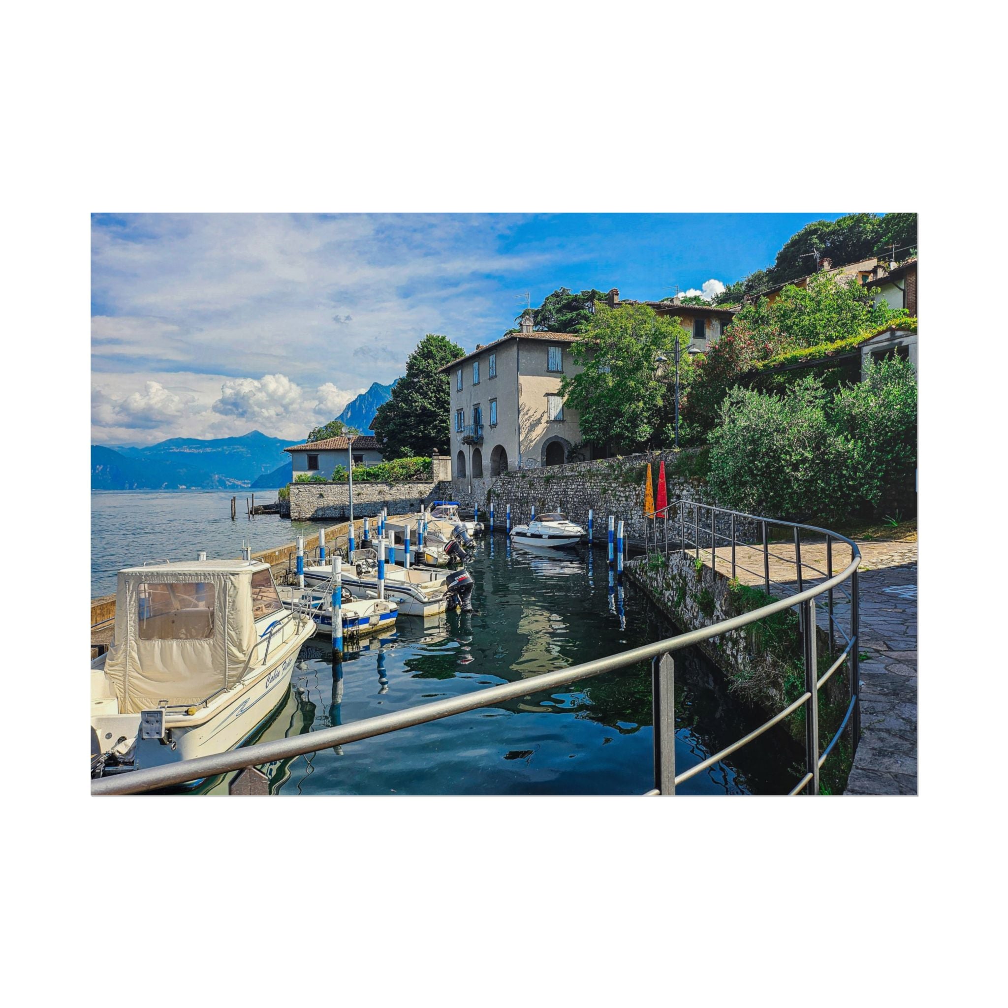 Monte Isola Italy Poster Rosetta Creative Coastal Views - Rosetta Creative Boutique