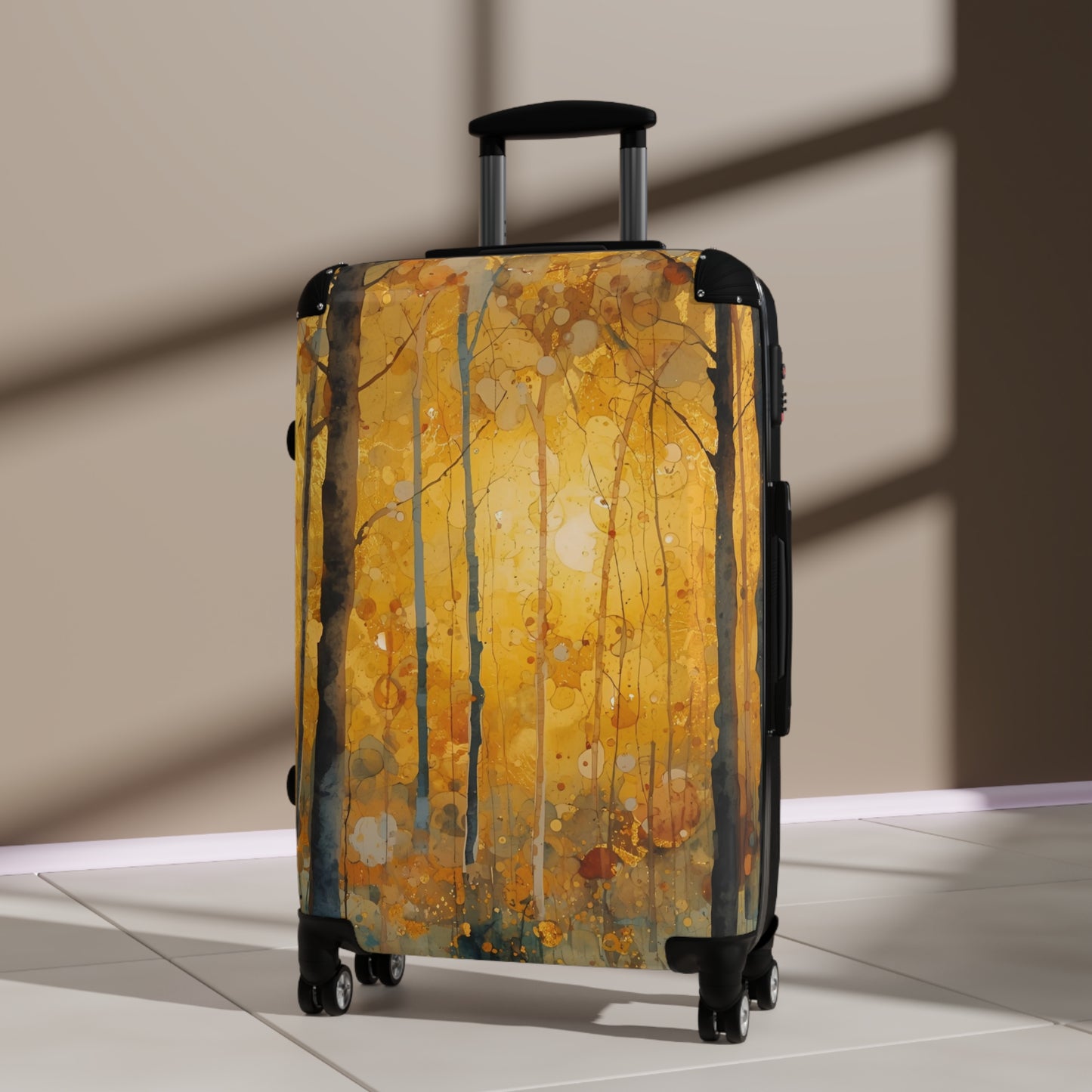 Golden Forest Suitcase Rosetta Creative Boutique Luggage - Rosetta Creative Boutique