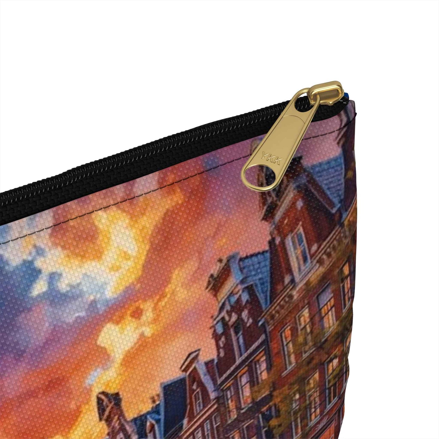 Scenic Amsterdam Accessory Pouch - Stylish Organizing Bag for Travel & Everyday Use