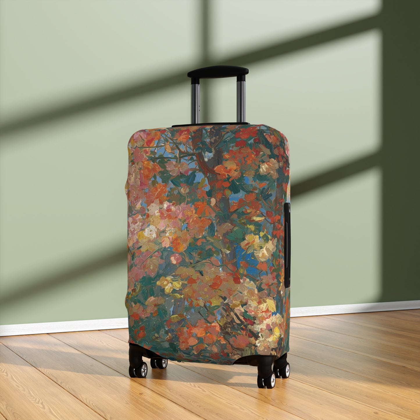Floral Impressionist Luggage Cover