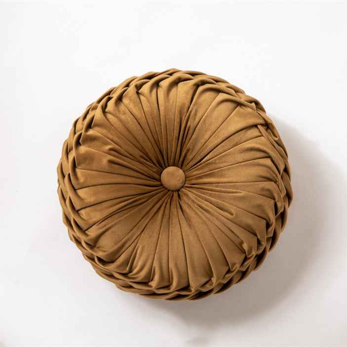 Velvet pumpkin pillow