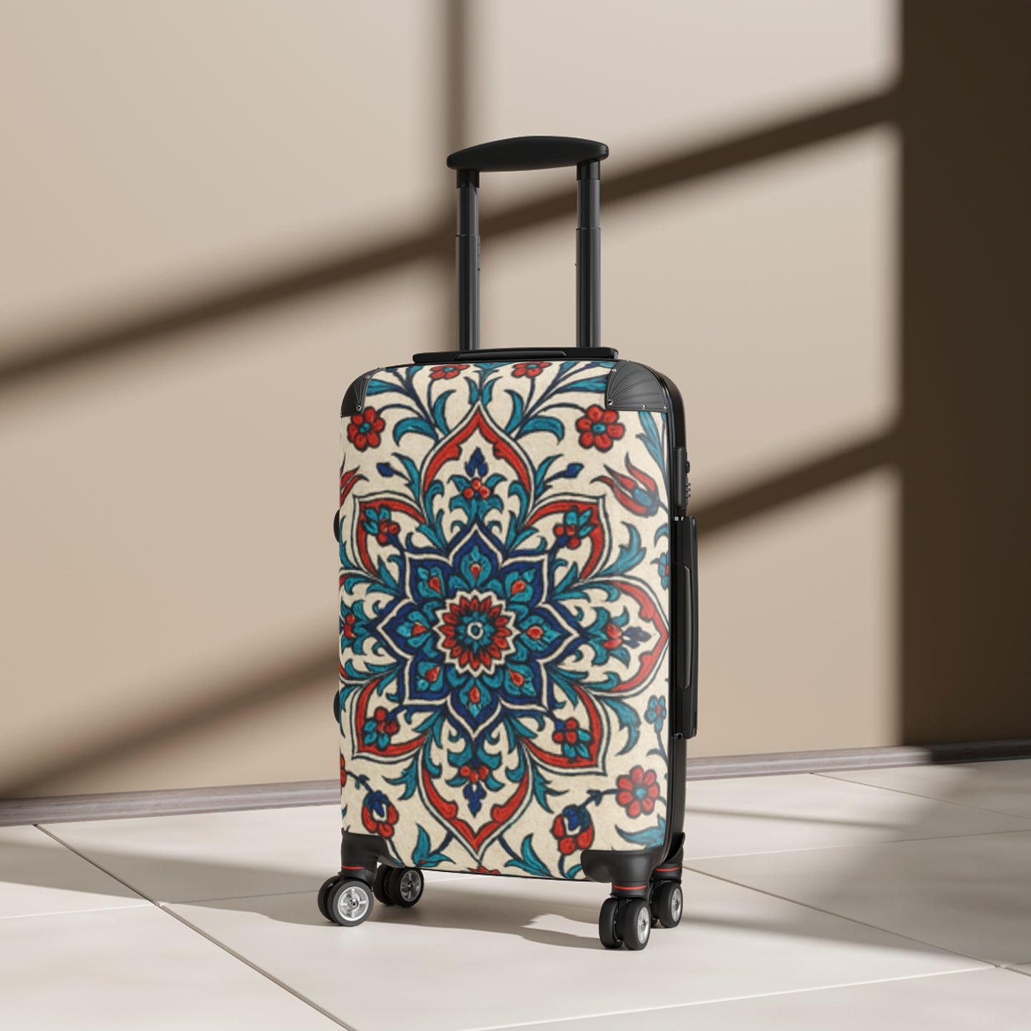 Turkish Design Travel Luggage | Exclusive by Rosetta Creative Boutique | Trendy Carry-On | Vacation Essentials | Durable Travel Bag - Rosetta Creative Boutique