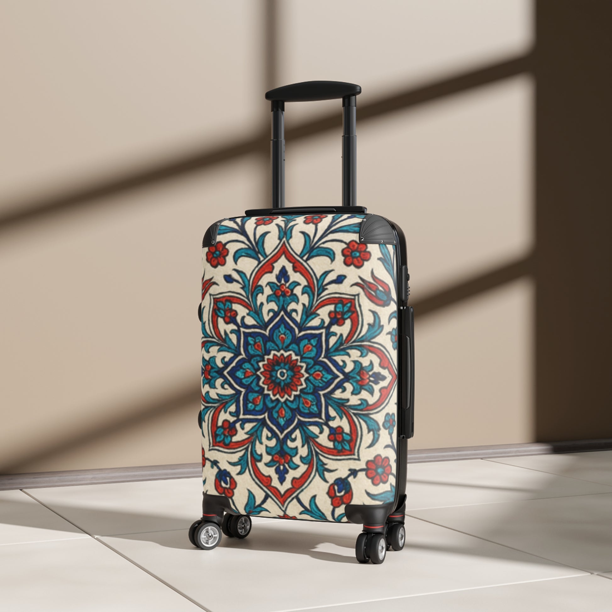 Turkish Design Travel Luggage | Exclusive by Rosetta Creative Boutique | Trendy Carry-On | Vacation Essentials | Durable Travel Bag - Rosetta Creative Boutique