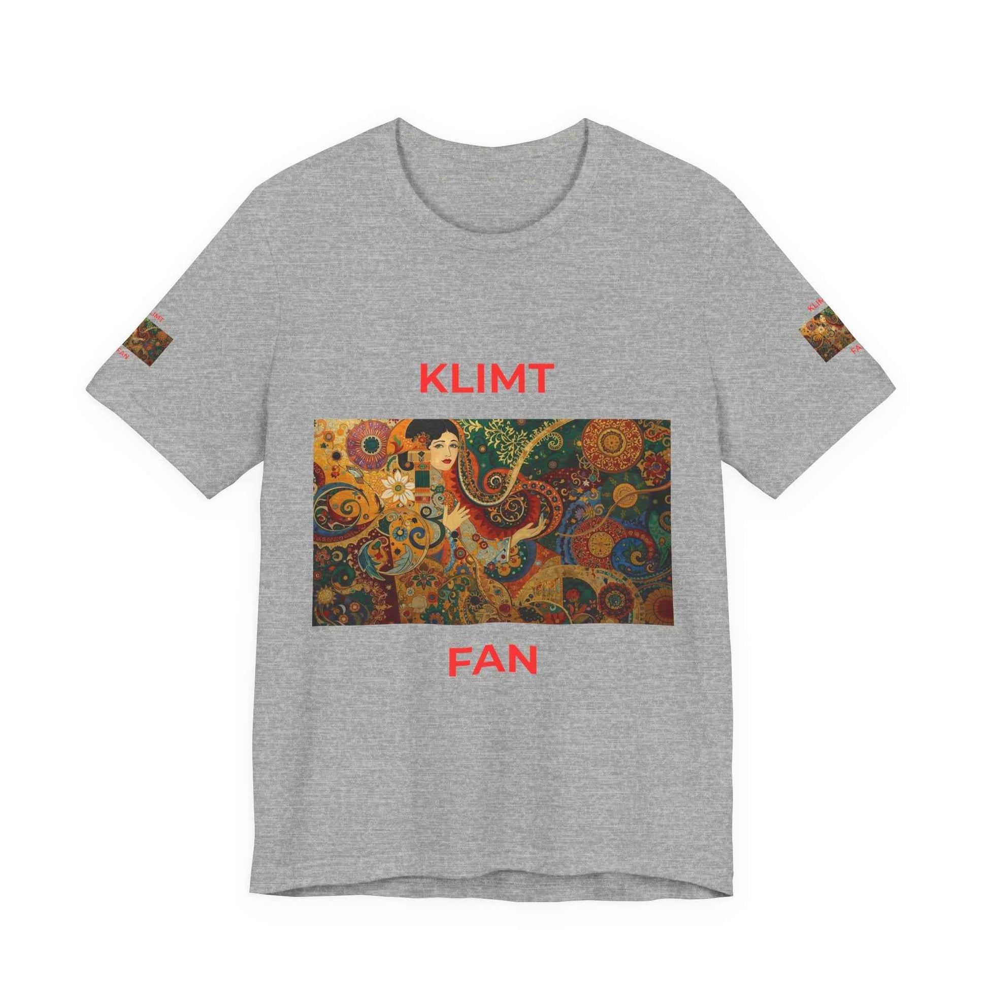 Klimt Fan Art Tee Gustav Klimt Graphic T Shirt Art Print