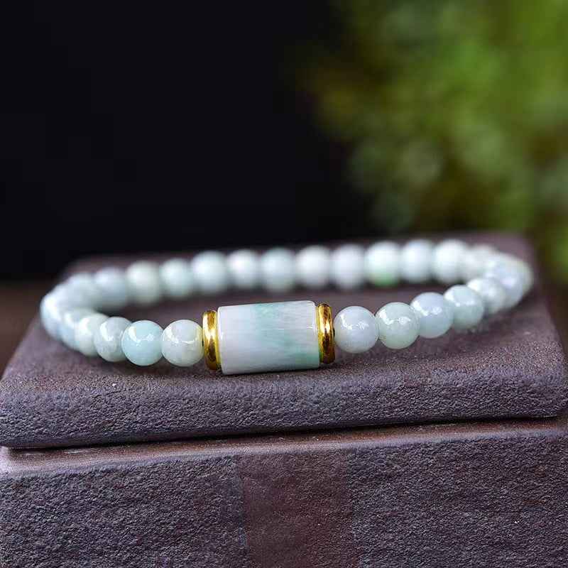 Natural Myanmar Jade Bracelet for Men and Women