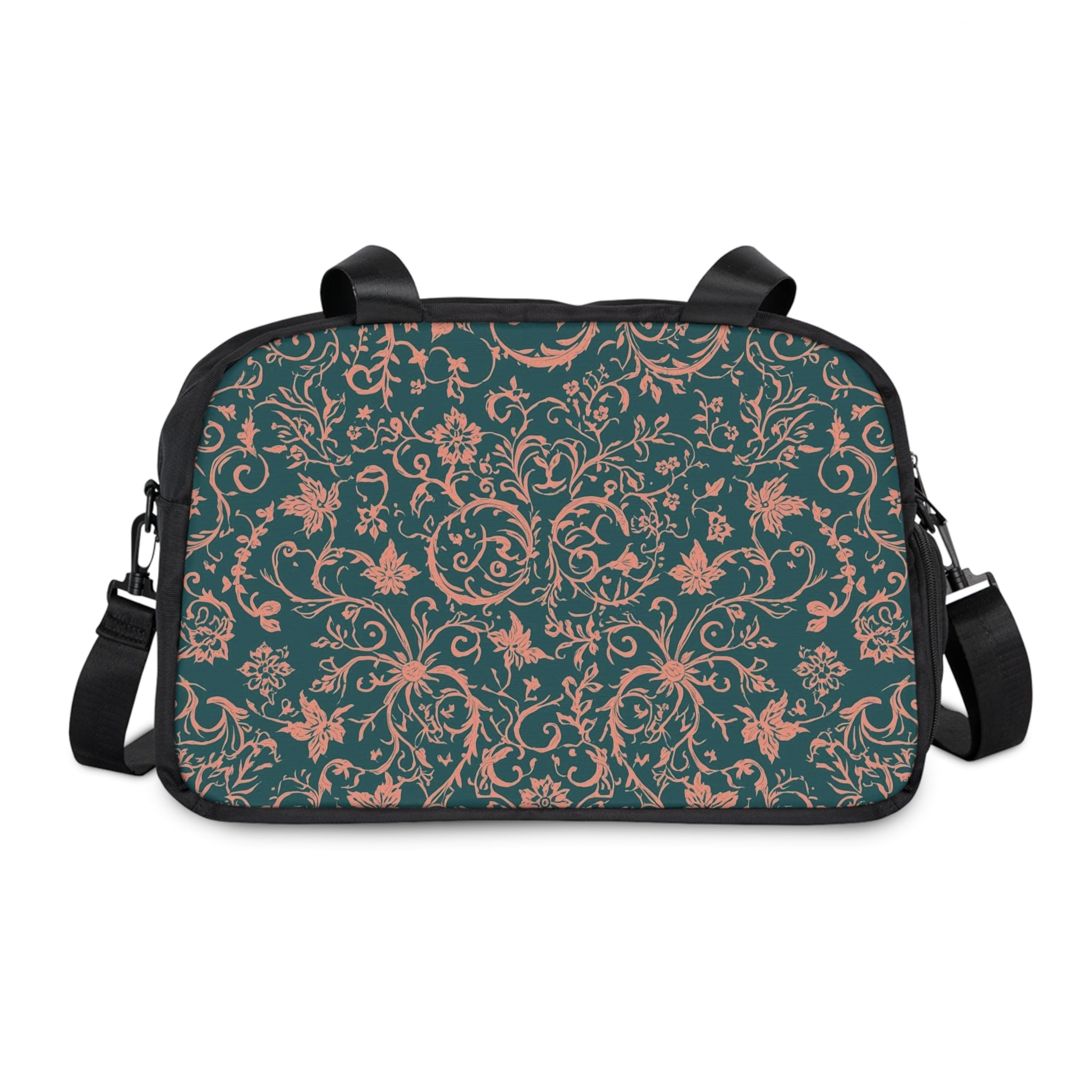 Chic Fitness Handbag Floral Gym Tote For Active Lifestyles - Rosetta Creative Boutique
