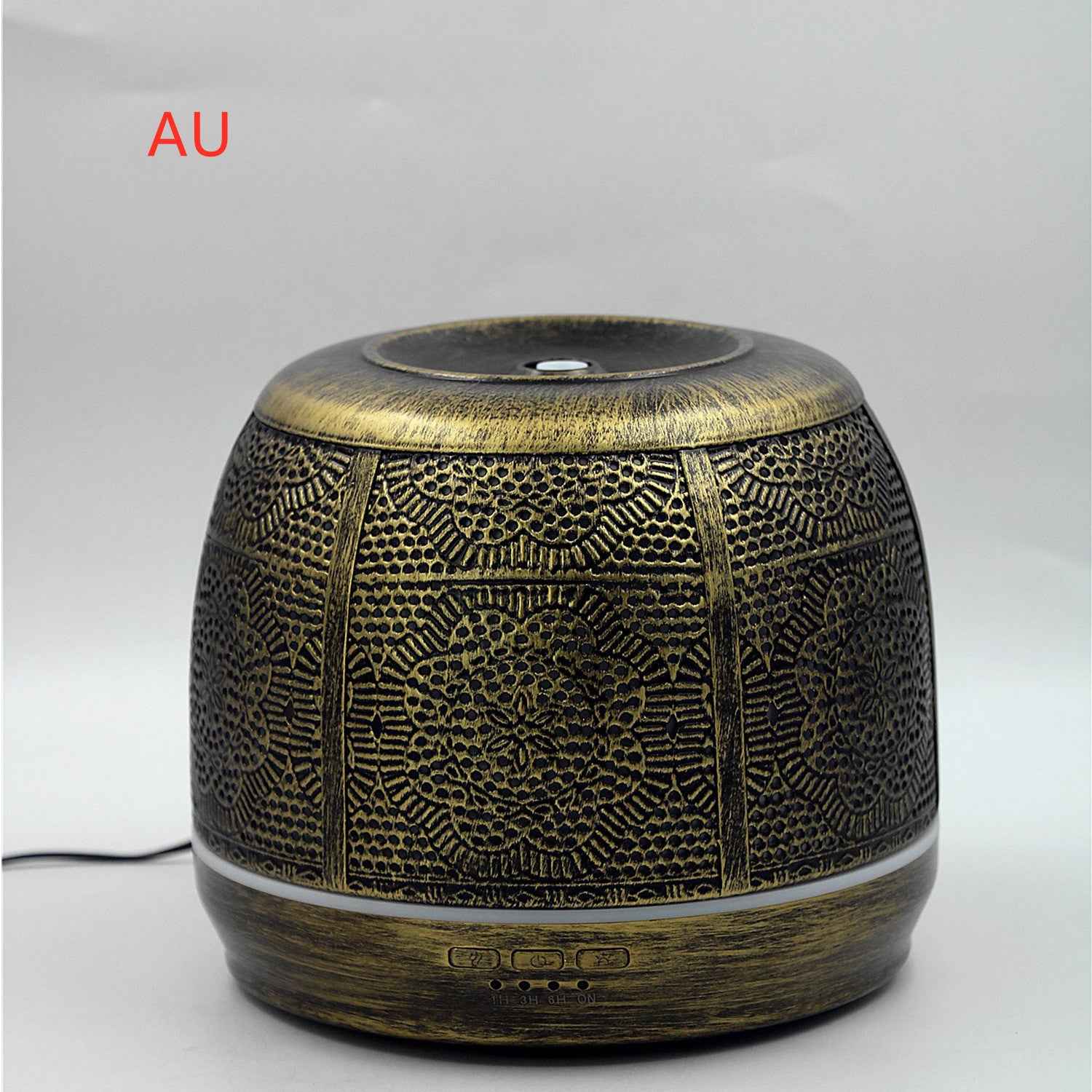 Wrought Iron Hollow Aroma Diffuser Humidifier for Office Use Quiet Operation