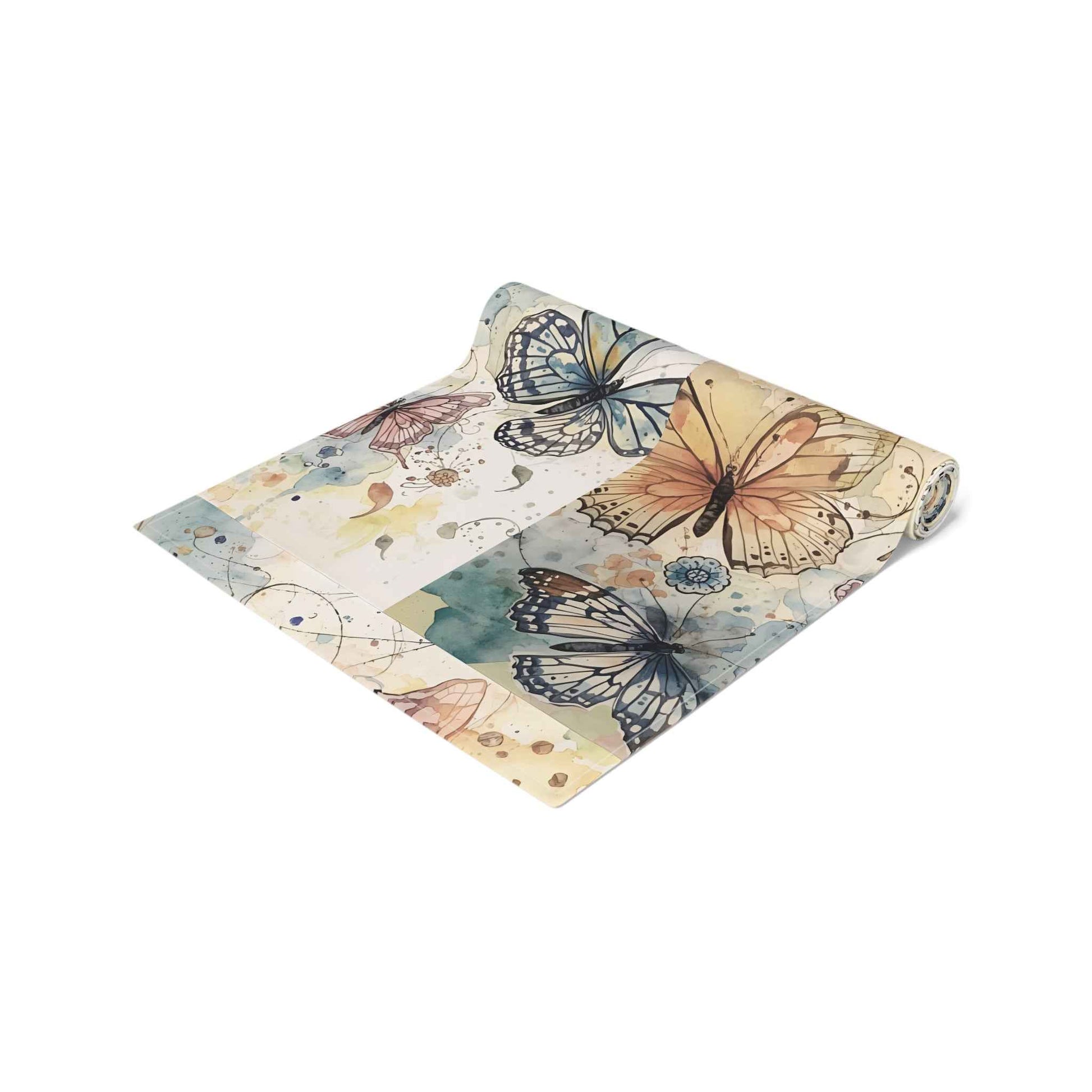 Elegant Butterfly Table Runner for Seasonal Decor