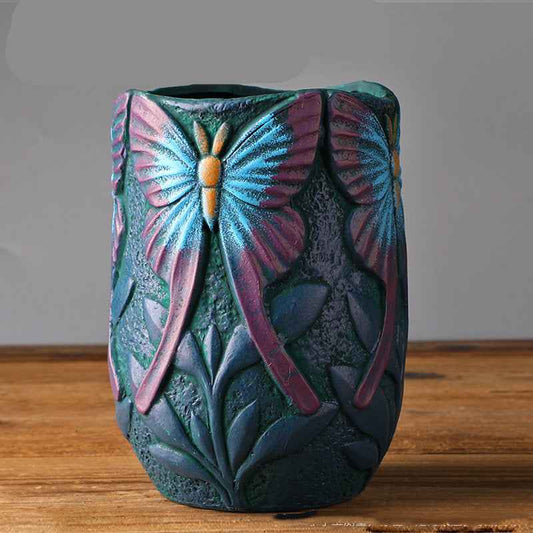 Succulent Flower Pots Ceramic Old Pile Pots