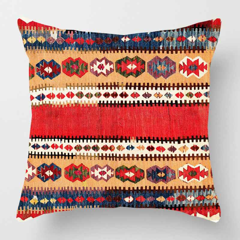 Beautiful Persian Turkish Pillow with Pillow Form