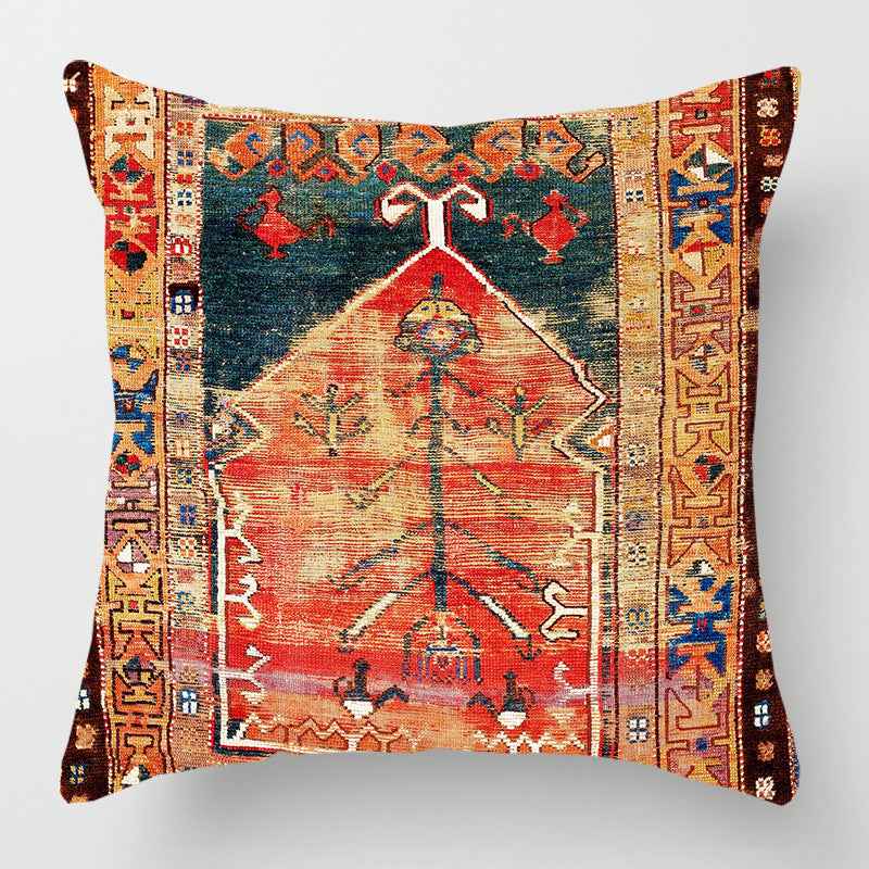 Beautiful Persian Turkish Pillow with Pillow Form