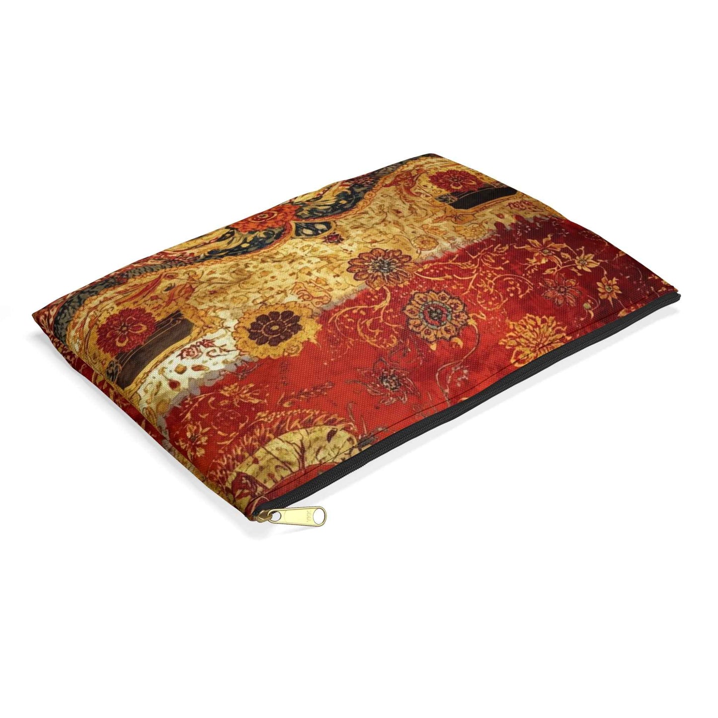 Elegant Floral Accessory Pouch for Stylish Organization