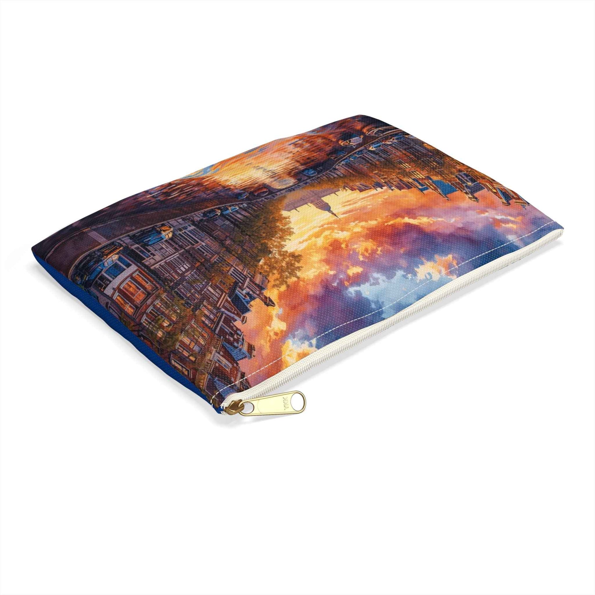 Scenic Amsterdam Accessory Pouch - Stylish Organizing Bag for Travel & Everyday Use