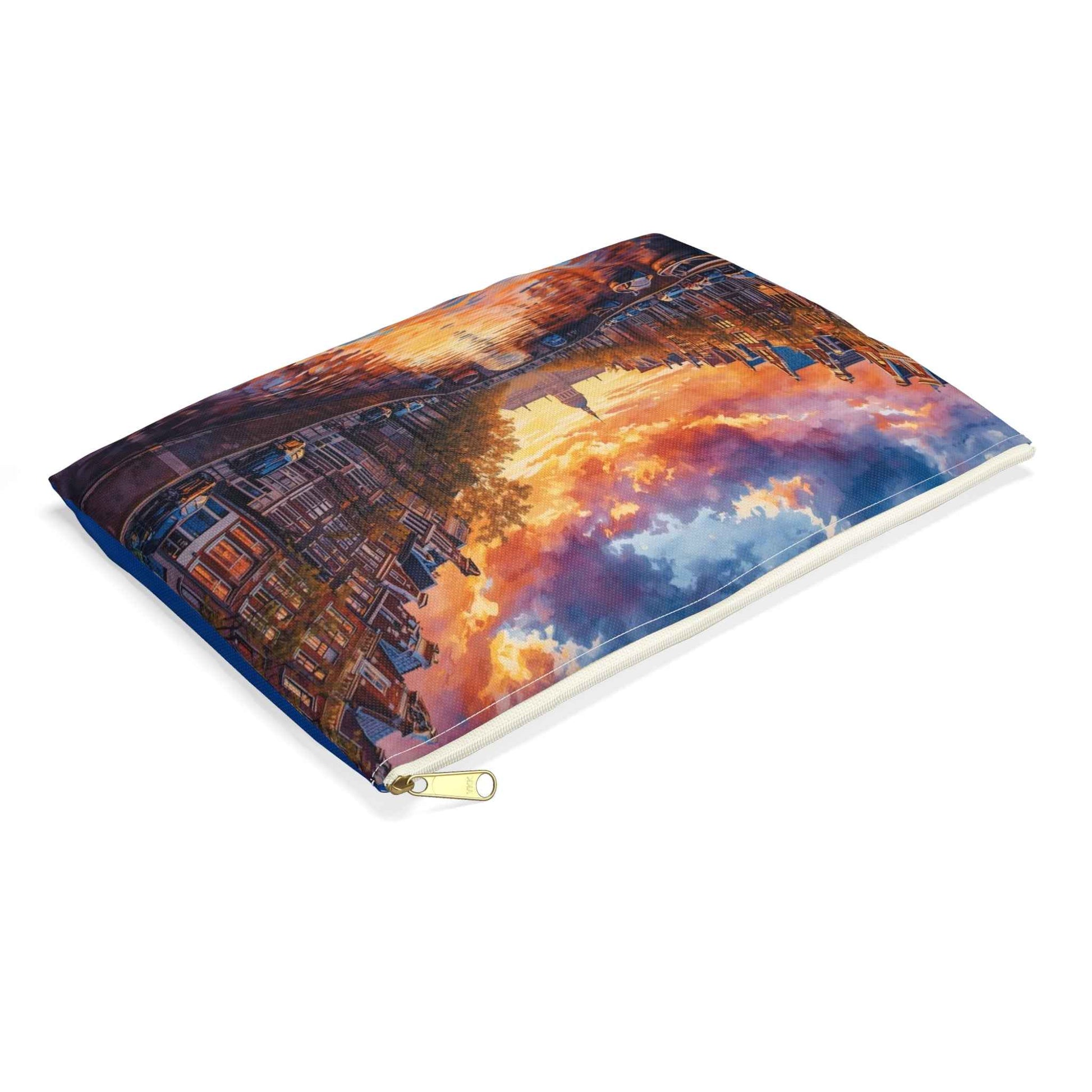 Scenic Amsterdam Accessory Pouch - Stylish Organizing Bag for Travel & Everyday Use