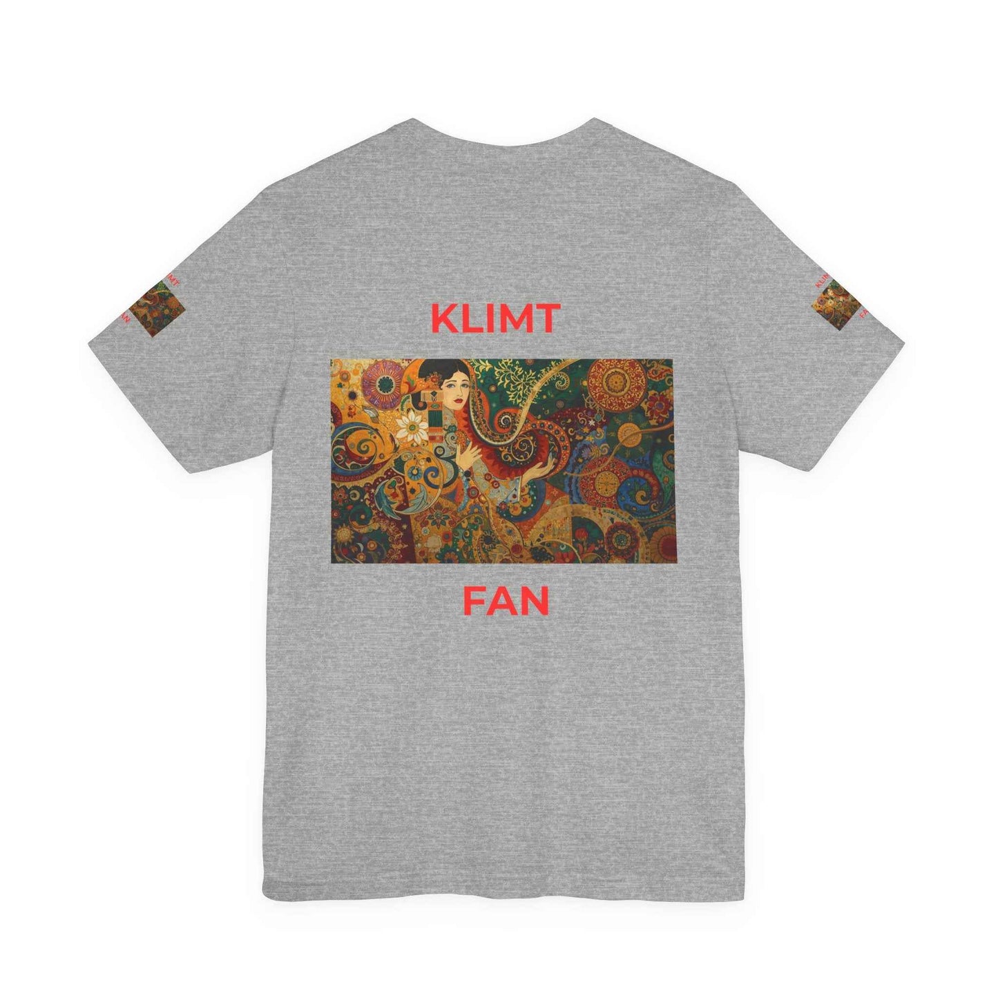 Klimt Fan Art Tee Gustav Klimt Graphic T Shirt Art Print