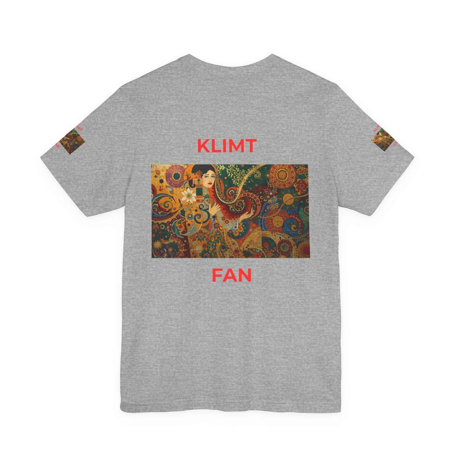 Klimt Fan Art Tee Gustav Klimt Graphic T Shirt Art Print