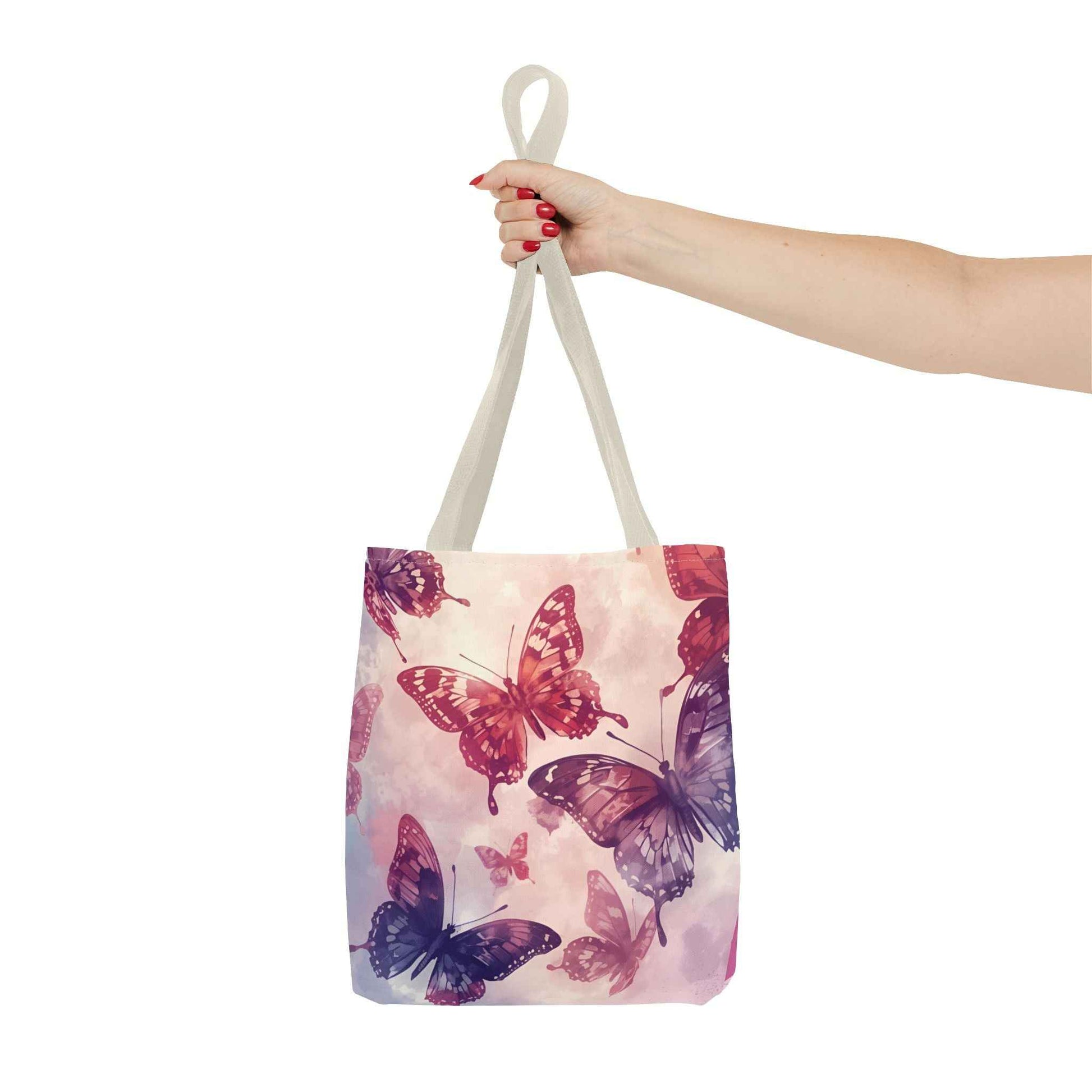 Butterfly Pattern Tote Bag - Stylish Eco-Friendly Canvas Bag