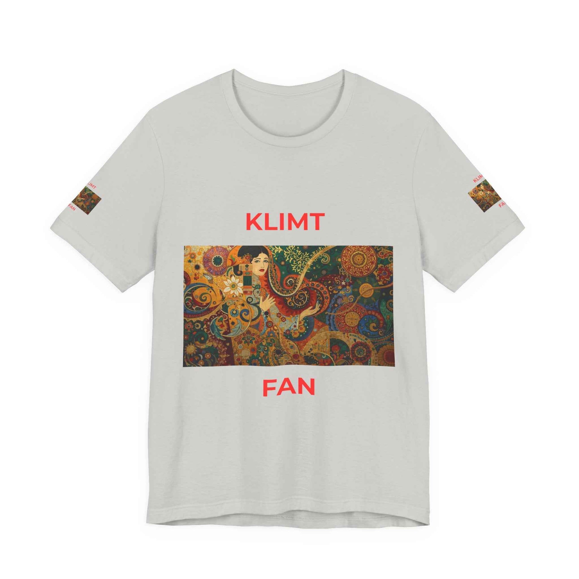 Klimt Fan Art Tee Gustav Klimt Graphic T Shirt Art Print