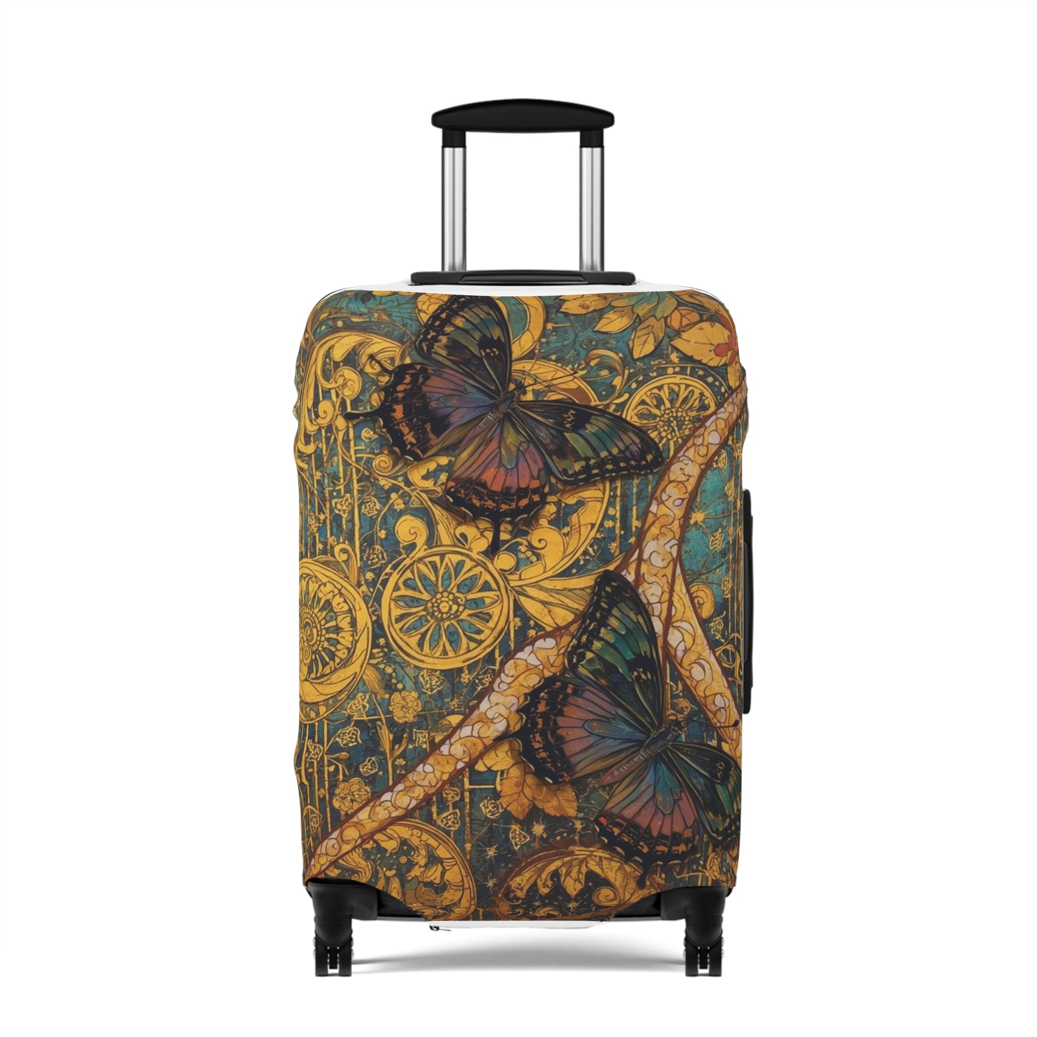 Butterfly Luggage Cover Stylish Suitcase Protector Travel - Rosetta Creative Boutique