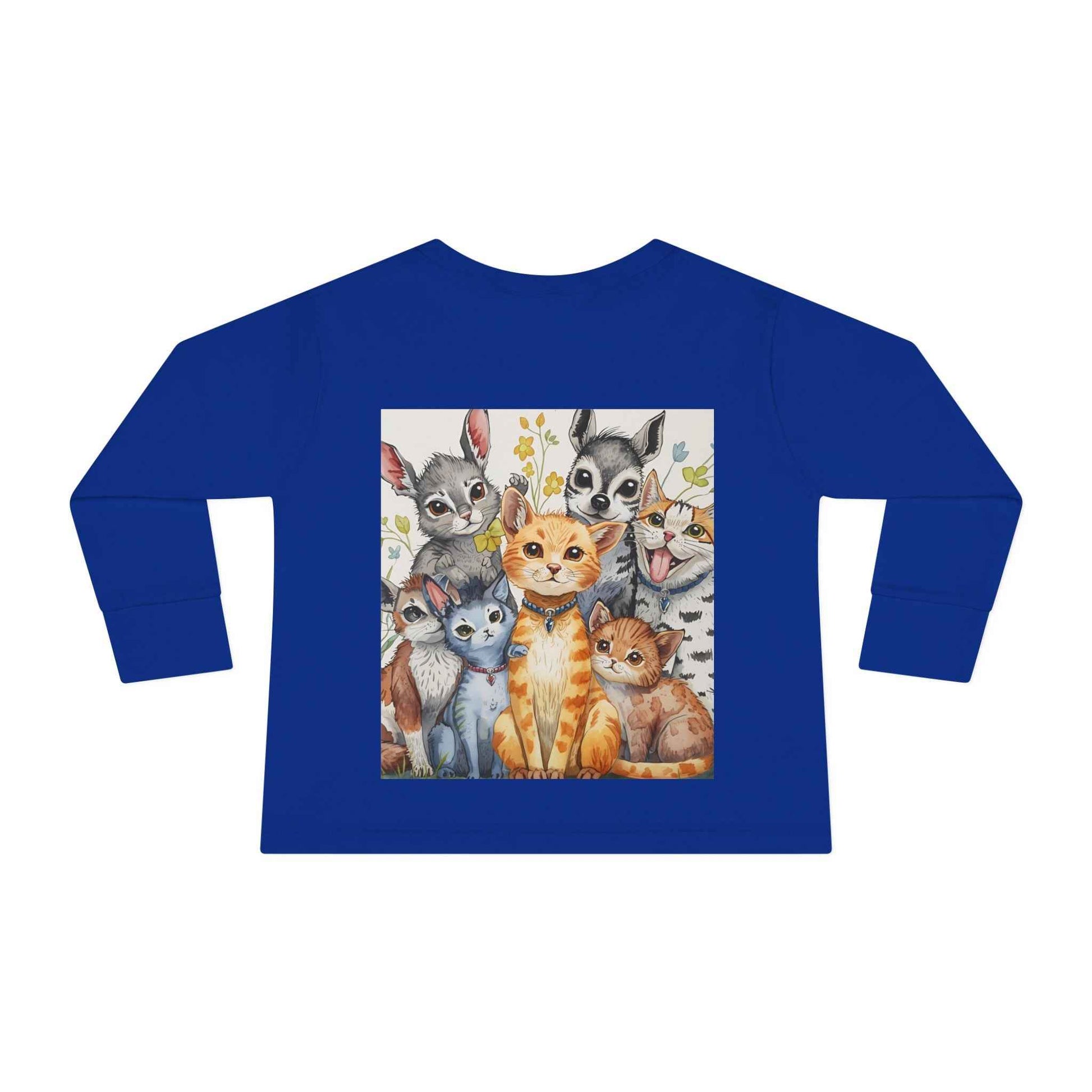 Adorable Animal Friends Toddler Long Sleeve Tee