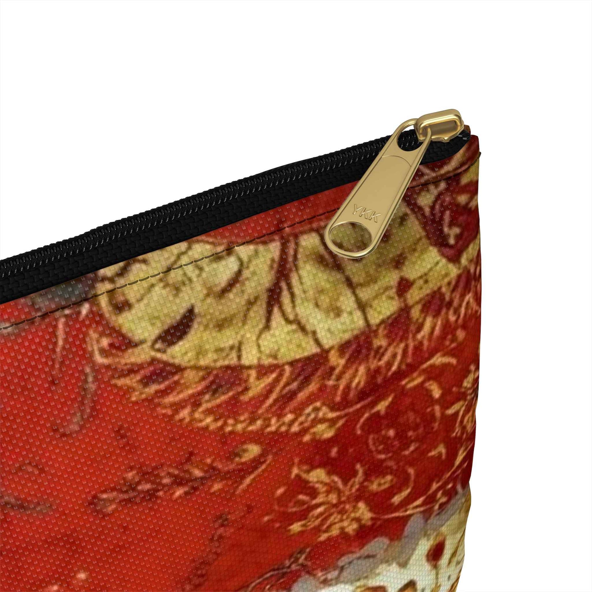 Elegant Floral Accessory Pouch for Stylish Organization