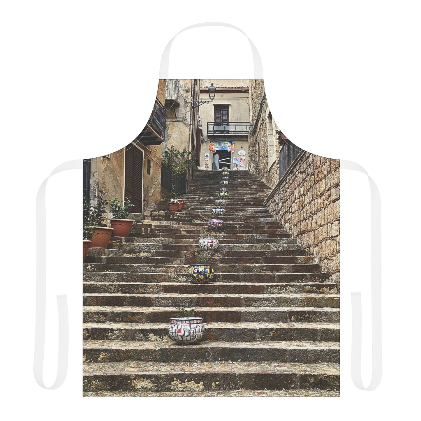 Artistic Sicilian Town Apron with 5-Color Straps, Kitchen Gift for Home Chefs, Unique Cooking Gear, Ideal for Art Lovers, Perfect for [...]