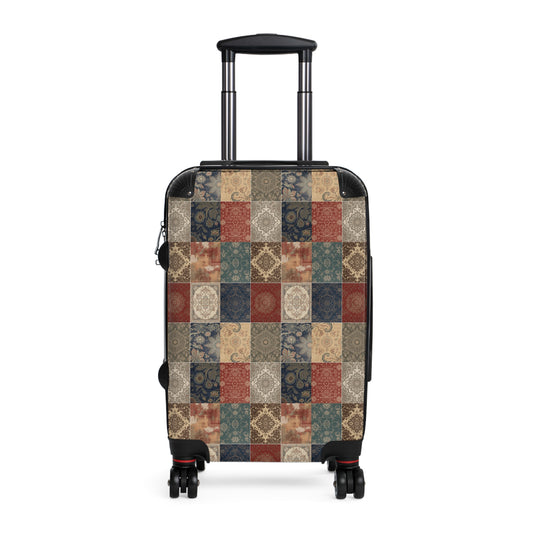 Sicilian Tile Travel Suitcase Rosetta Creative Boutique - Rosetta Creative Boutique