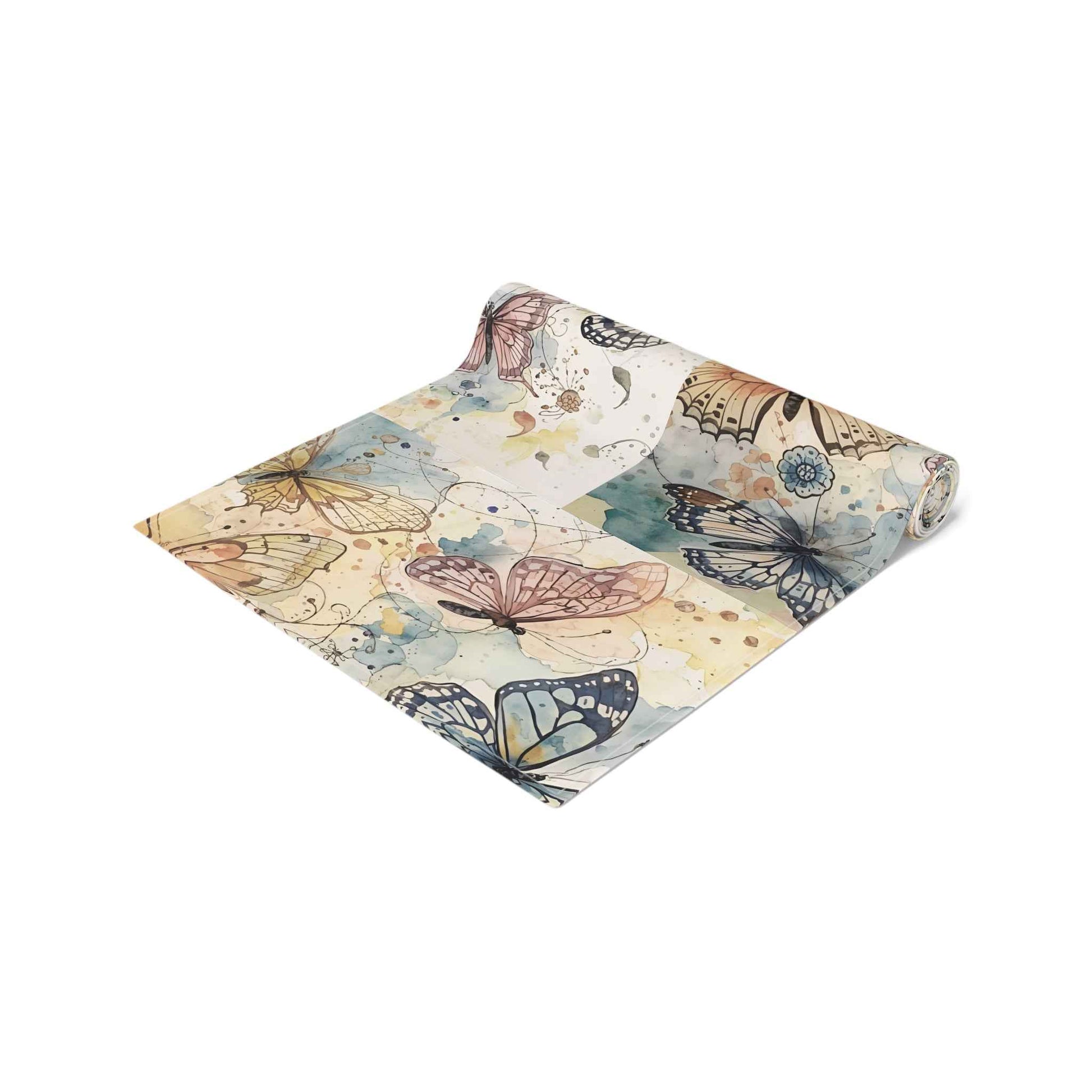 Elegant Butterfly Table Runner for Seasonal Decor