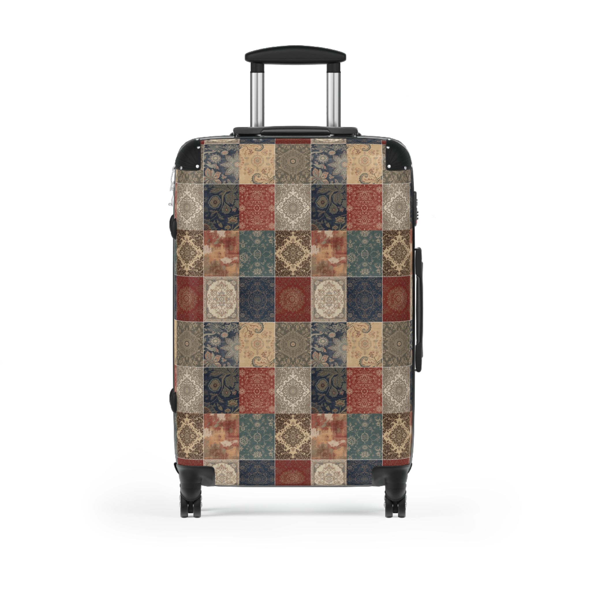 Sicilian Tile Travel Suitcase Rosetta Creative Boutique - Rosetta Creative Boutique