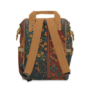 Floral Diaper Backpack for Moms Travel Essential Gift - Rosetta Creative Boutique