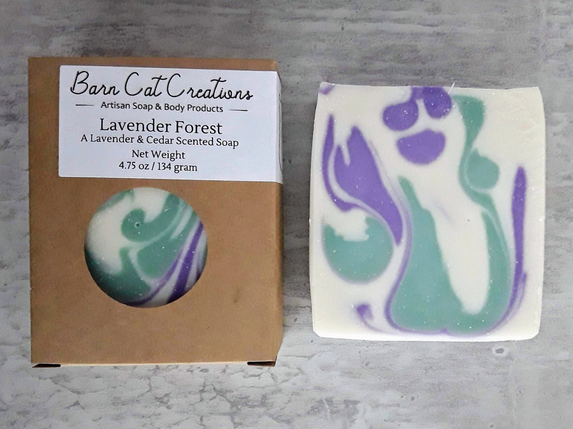 Victoria Lavender Cedar Soap for Fall and Winter Unisex - Rosetta Creative Boutique