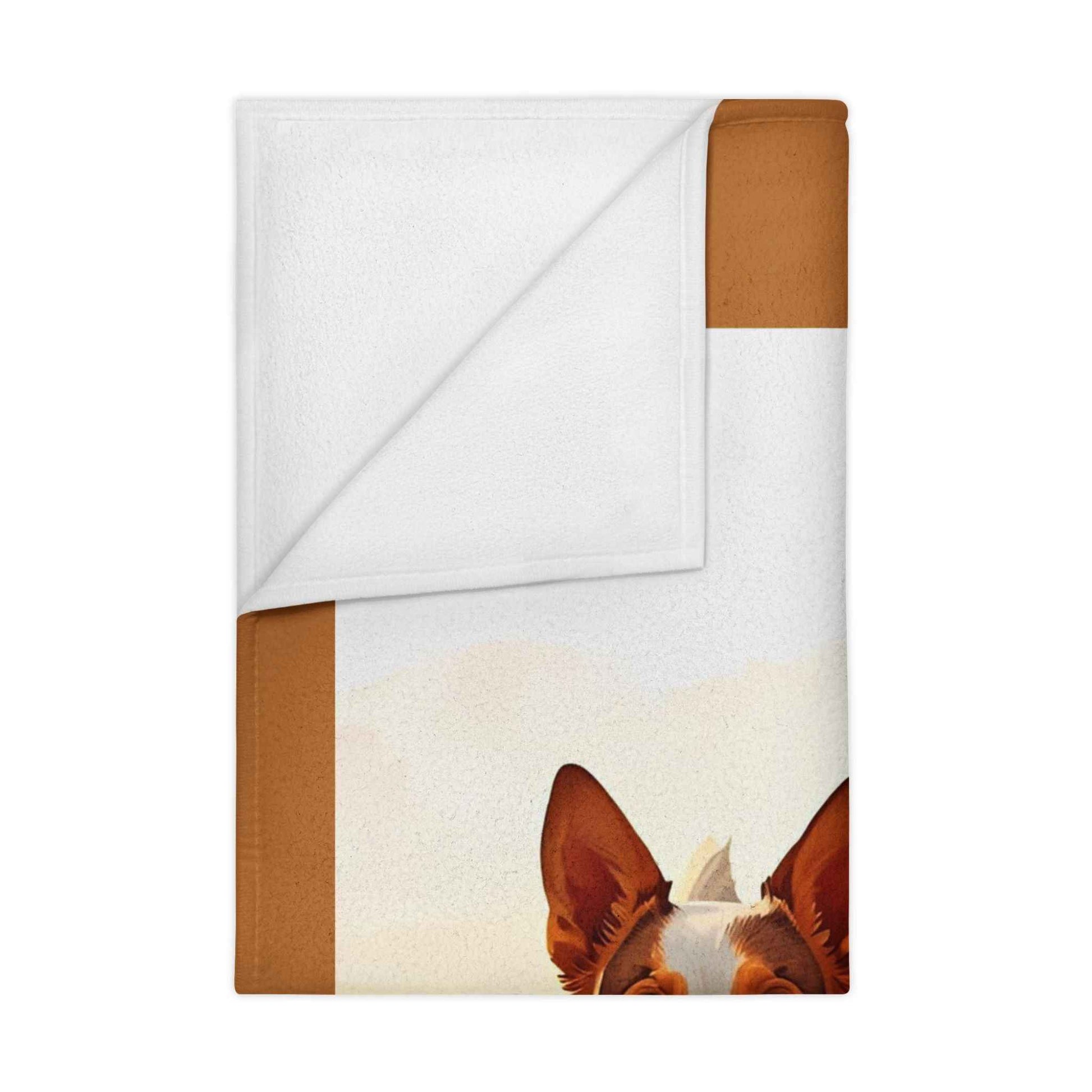 Corgi Fun Toddler Blanket - Cozy Pet-Themed Nursery Decor