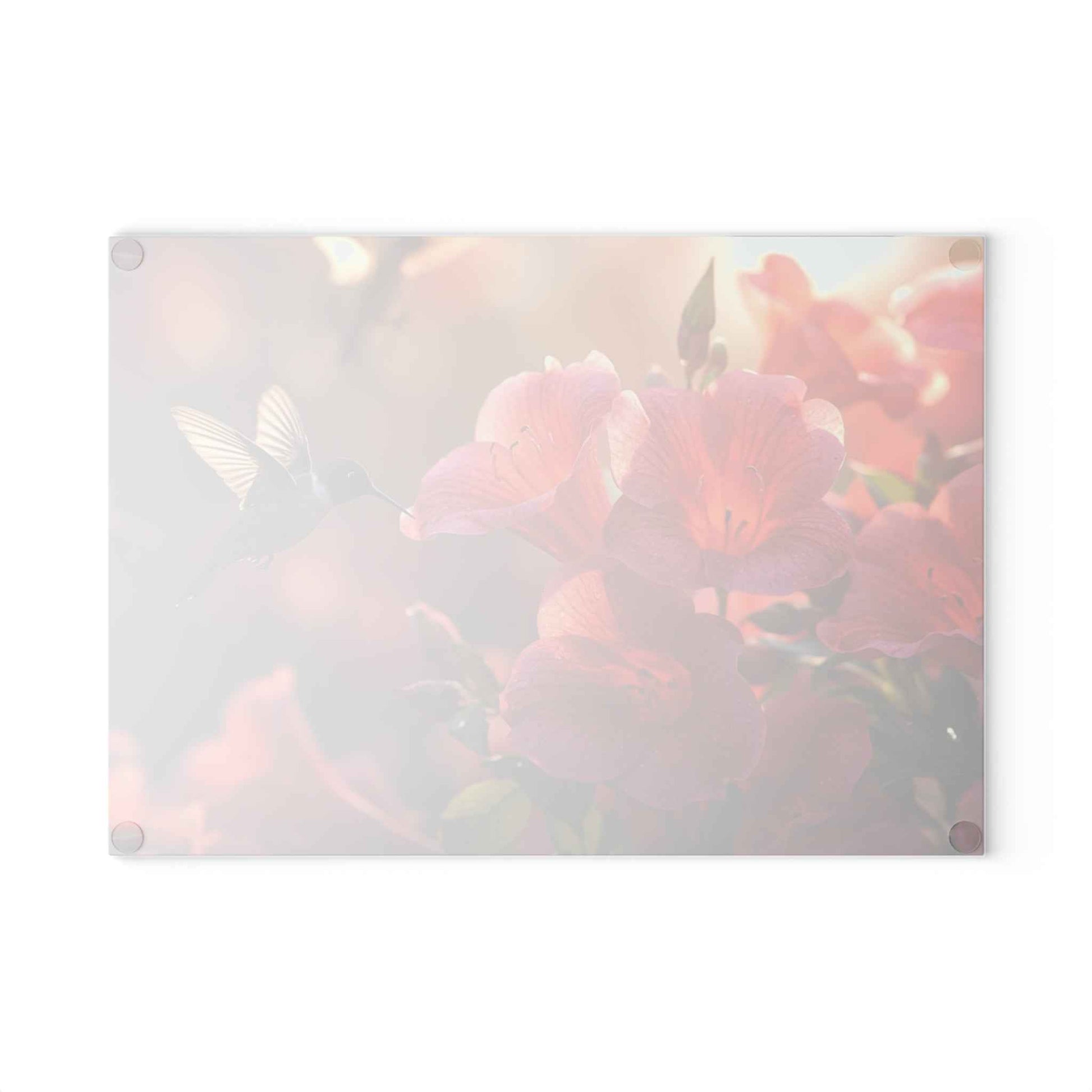 Floral Hummingbird Glass Cutting Board - Elegant Kitchen Decor, Gift for Cooking Enthusiasts, Home & Garden Lovers, Mother's Day, [...]