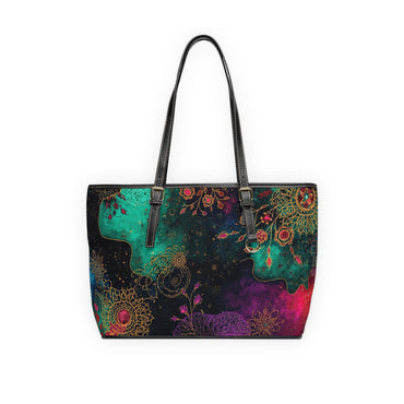 Vibrant Vegan PU Leather Shoulder Bag Boho Chic Handbag - Rosetta Creative Boutique