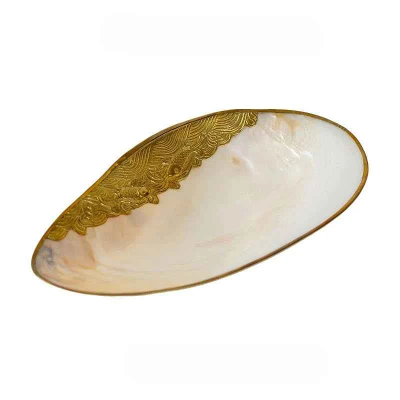 Mother-of-Pearl Shell Jewelry Tray – Luxury Vanity & Display Dish