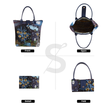 Greyfriars Kirkyard - Folding Bag-1