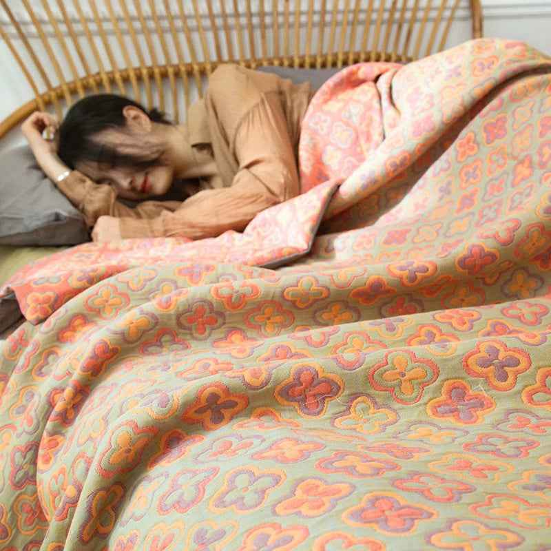 Pure Cotton Luxury Three-layer Cotton Blanket